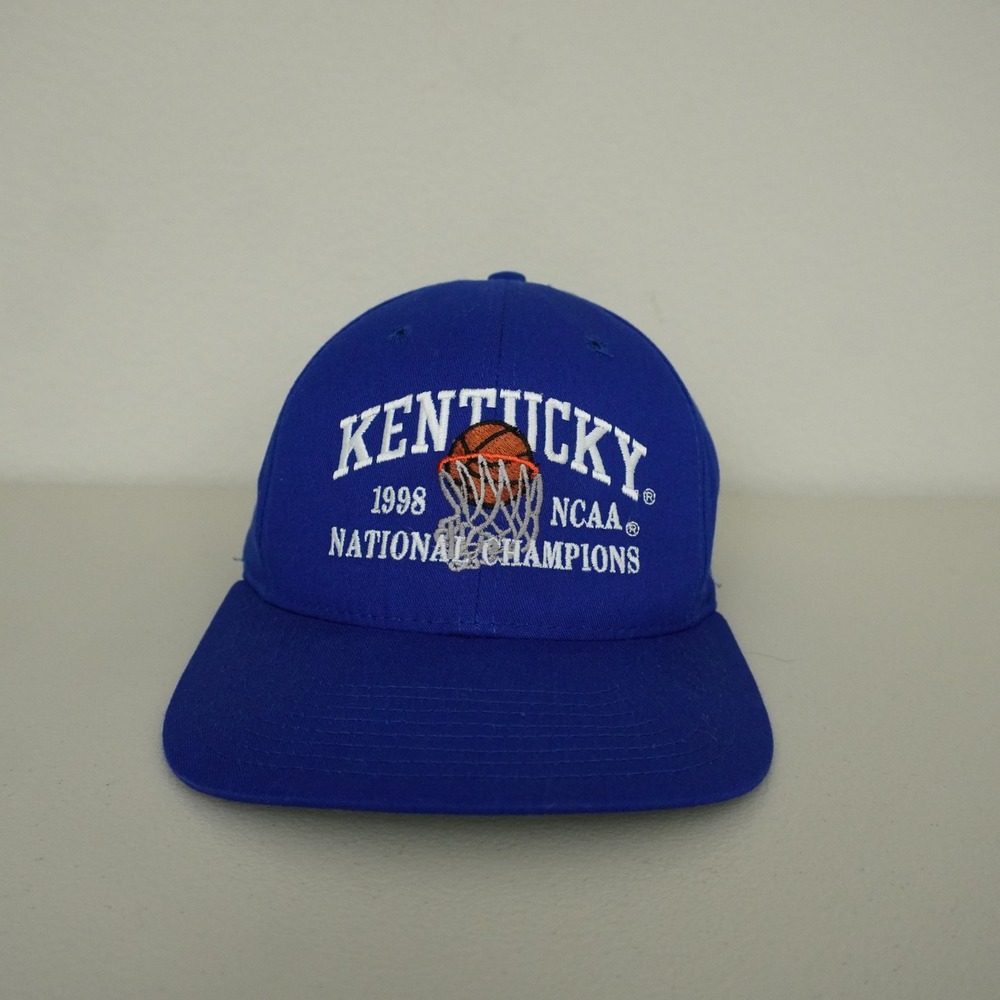 University Square Kentucky Snapback Hat Mens Blue 1998 NCAA Champions